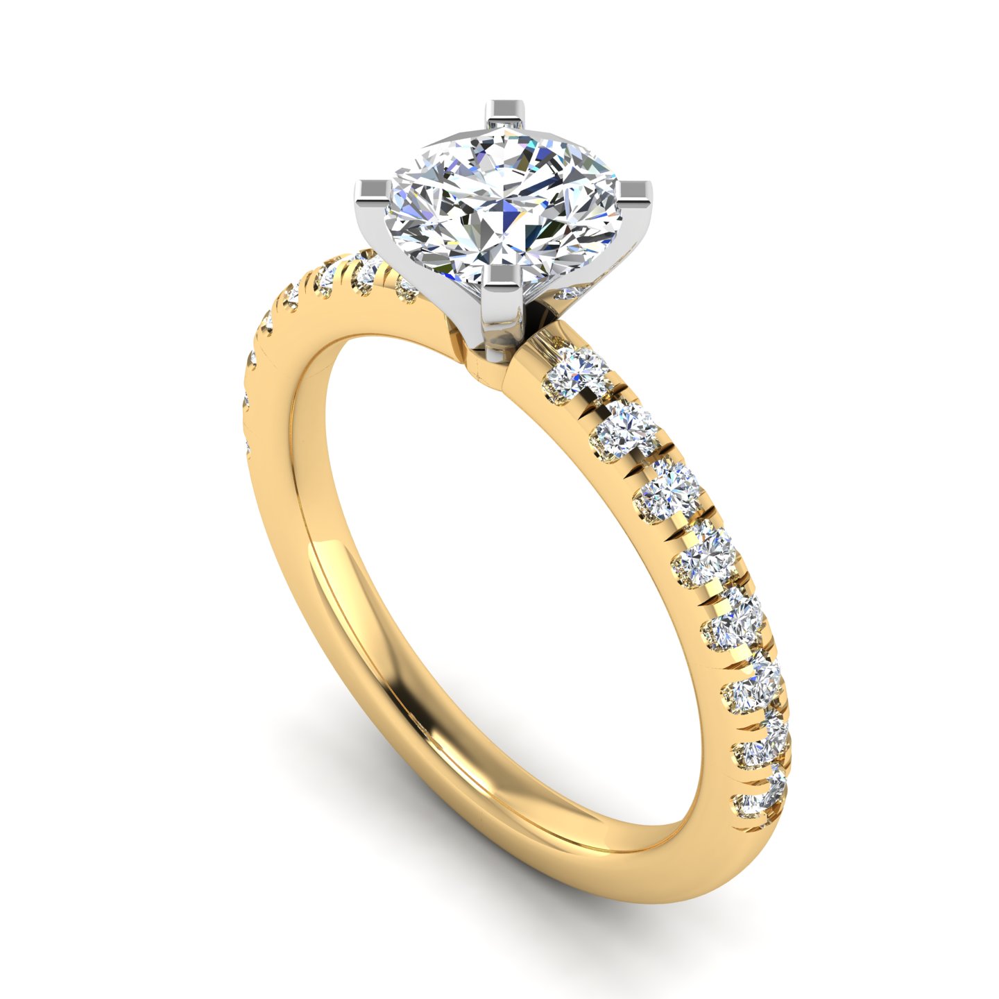 Saige Pave Engagement Ring